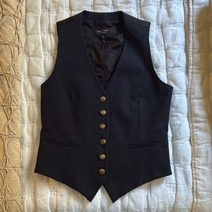 rag & bone - Navy Tailored Vest
